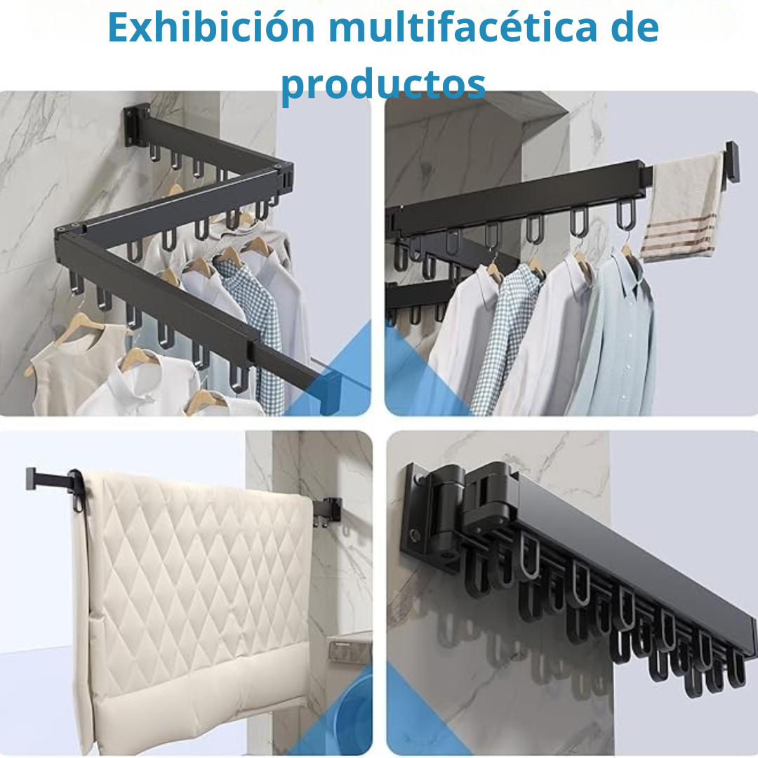 Tendedero Plegable Ultrarresistente 360°