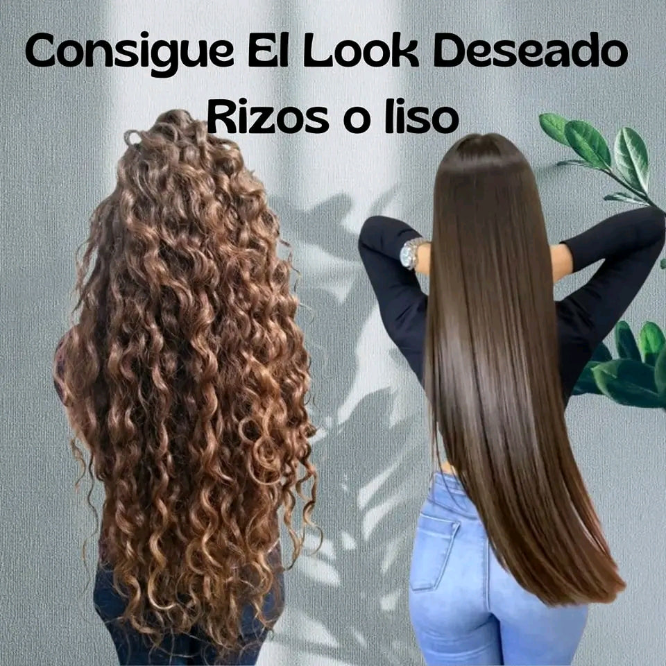 Super Combo 3X1 Plancha Digital + Rizador + Peine