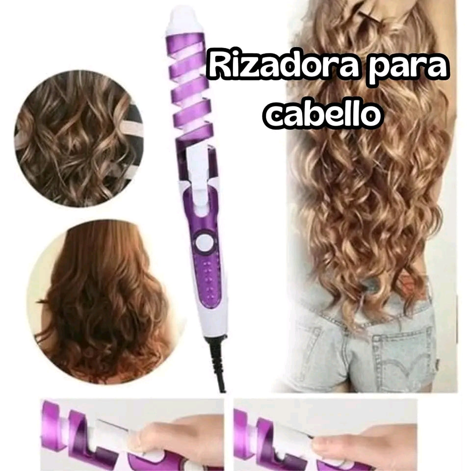 Super Combo 3X1 Plancha Digital + Rizador + Peine