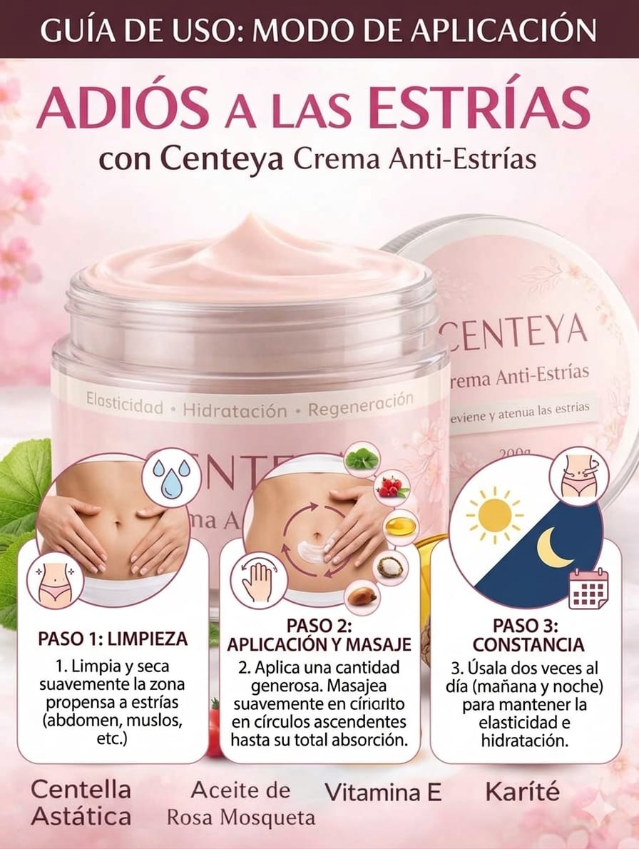 CREMA ANTI-ESTRIAS CENTEYA