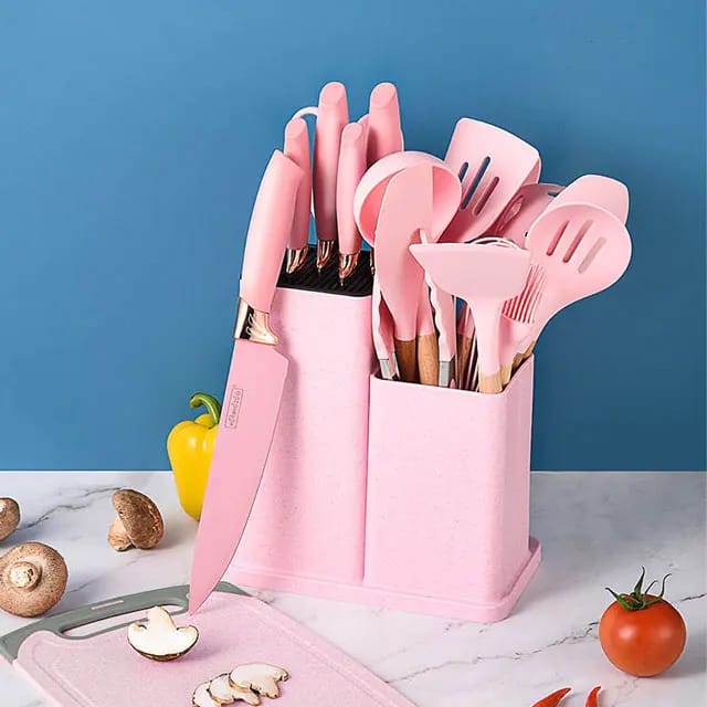 Utensilios Premium Para Tu Cocina-Set x 19 Piezas🍳👨🍳🔥