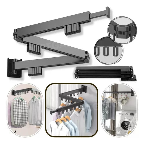 Tendedero Plegable Ultrarresistente 360°