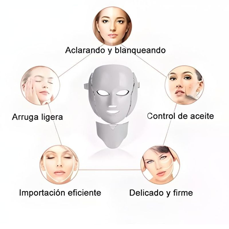 MASCARA LED REJUVENECEDORA